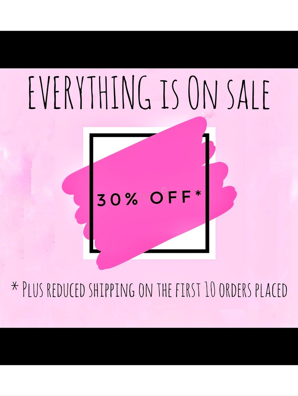 Sale 30% Off EVERYTHING Plus Reduced Shipping